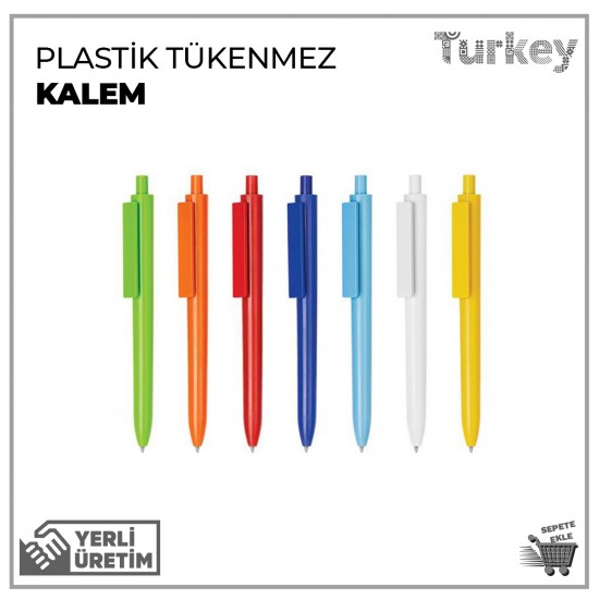 Plastik Tükenmez Kalem